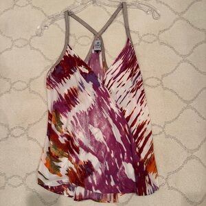 SW3 Bespoke Patterned Flowy Tank Top Size Small